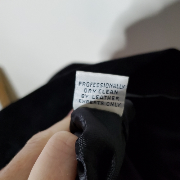 90s | Ann Taylor • Vintage Black Suede Pencil Skirt - Picture 9 of 9